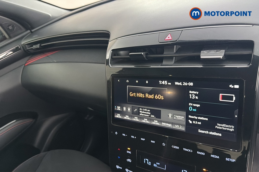 Hyundai Tucson N Line S Automatic Petrol Plug-In Hybrid SUV - Stock Number (1673021) - 8th supplementary image