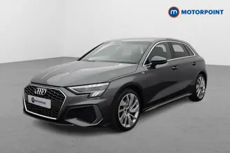 Audi A3 S Line Automatic Petrol Hatchback - Stock Number (1673104) - Passenger side front corner