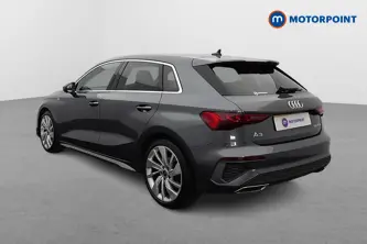 Audi A3 S Line Automatic Petrol Hatchback - Stock Number (1673104) - Passenger side rear corner