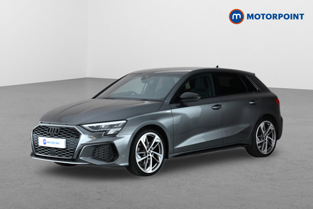Audi A3 Black Edition Manual Petrol Hatchback - Stock Number (1673117) - Passenger side front corner