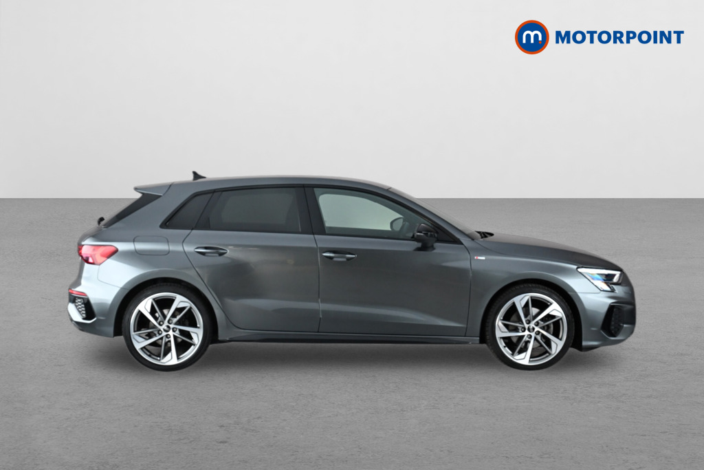Audi A3 Black Edition Manual Petrol Hatchback - Stock Number (1673117) - Drivers side