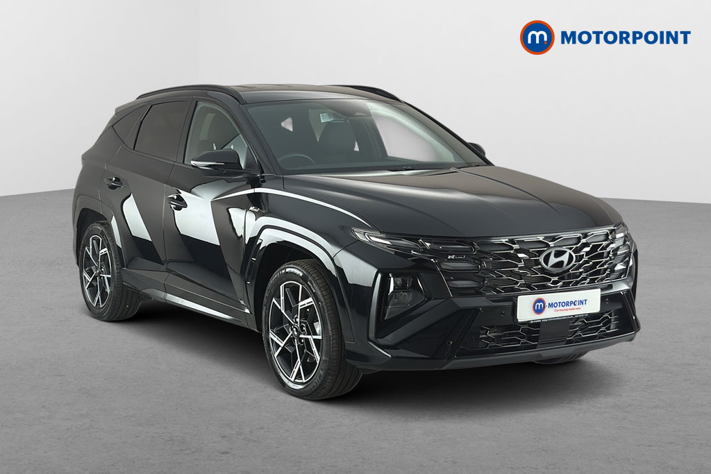 Hyundai Tucson N Line Automatic Petrol-Electric Hybrid SUV - Stock Number (1673558) - Drivers side front corner