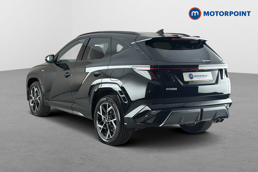 Hyundai Tucson N Line Automatic Petrol-Electric Hybrid SUV - Stock Number (1673558) - Drivers side rear corner