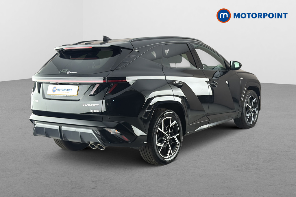Hyundai Tucson N Line Automatic Petrol-Electric Hybrid SUV - Stock Number (1673558) - Passenger side rear corner