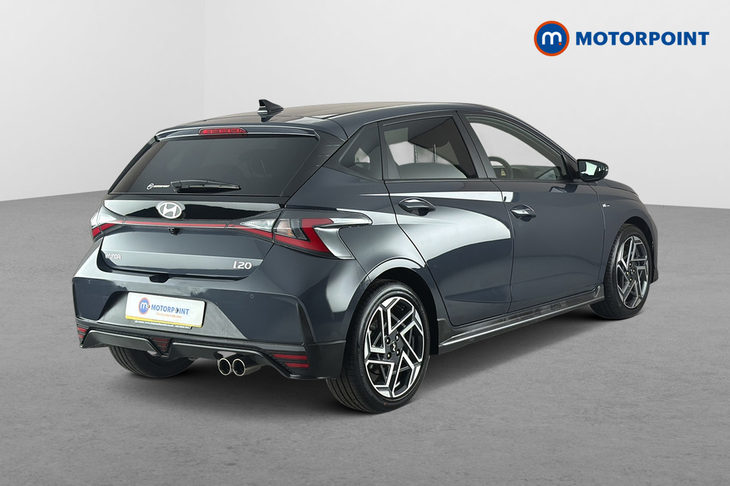 Hyundai I20 N Line S Manual Petrol Hatchback - Stock Number (1673561) - Passenger side rear corner