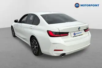 BMW 3 Series Sport Automatic Petrol Plug-In Hybrid Saloon - Stock Number (1673889) - Passenger side rear corner
