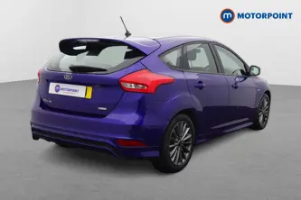 Ford Focus St-Line Manual Petrol Hatchback - Stock Number (1661158) - Drivers side rear corner