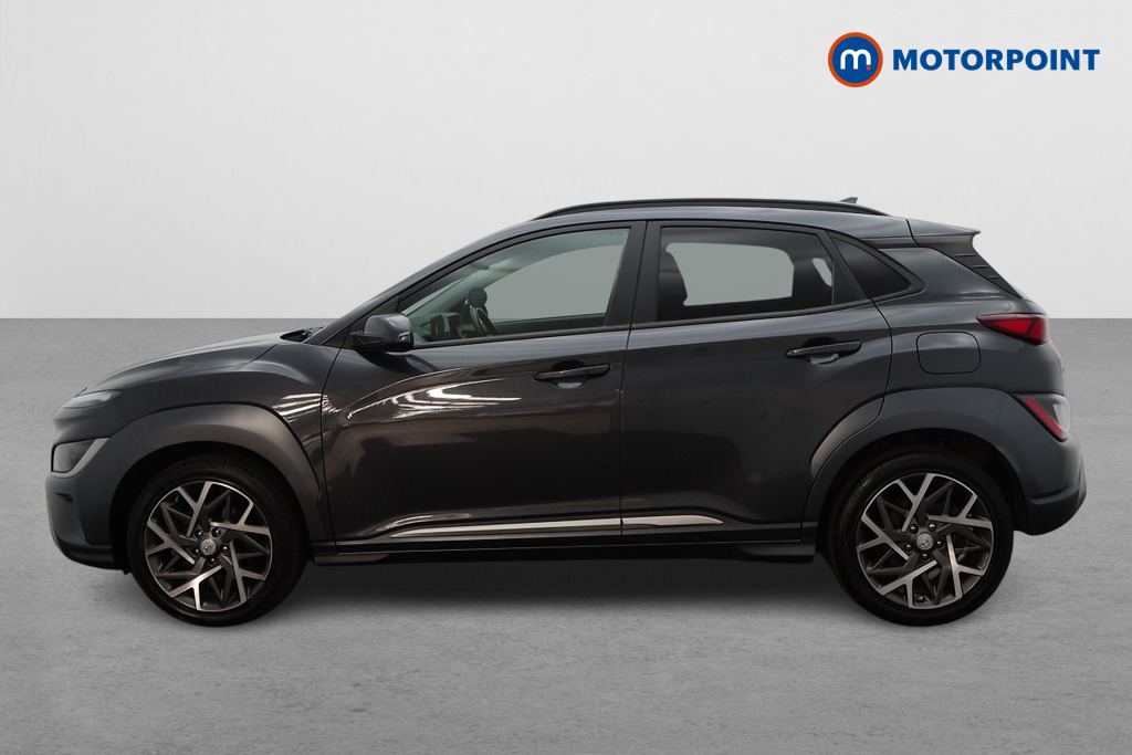 Hyundai Kona Premium Automatic Petrol-Electric Hybrid SUV - Stock Number (1663260) - Passenger side