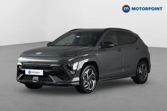 Hyundai Kona N Line Automatic Petrol-Electric Hybrid SUV - Stock Number (1666277) - Passenger side front corner