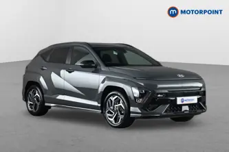 Hyundai Kona N Line Automatic Petrol-Electric Hybrid SUV - Stock Number (1666277) - Drivers side front corner