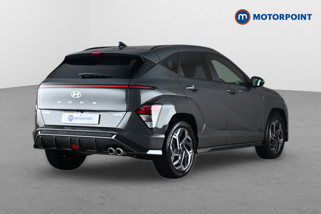 Hyundai Kona N Line Automatic Petrol-Electric Hybrid SUV - Stock Number (1666277) - Drivers side rear corner