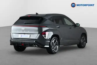 Hyundai Kona N Line Automatic Petrol-Electric Hybrid SUV - Stock Number (1666277) - Drivers side rear corner