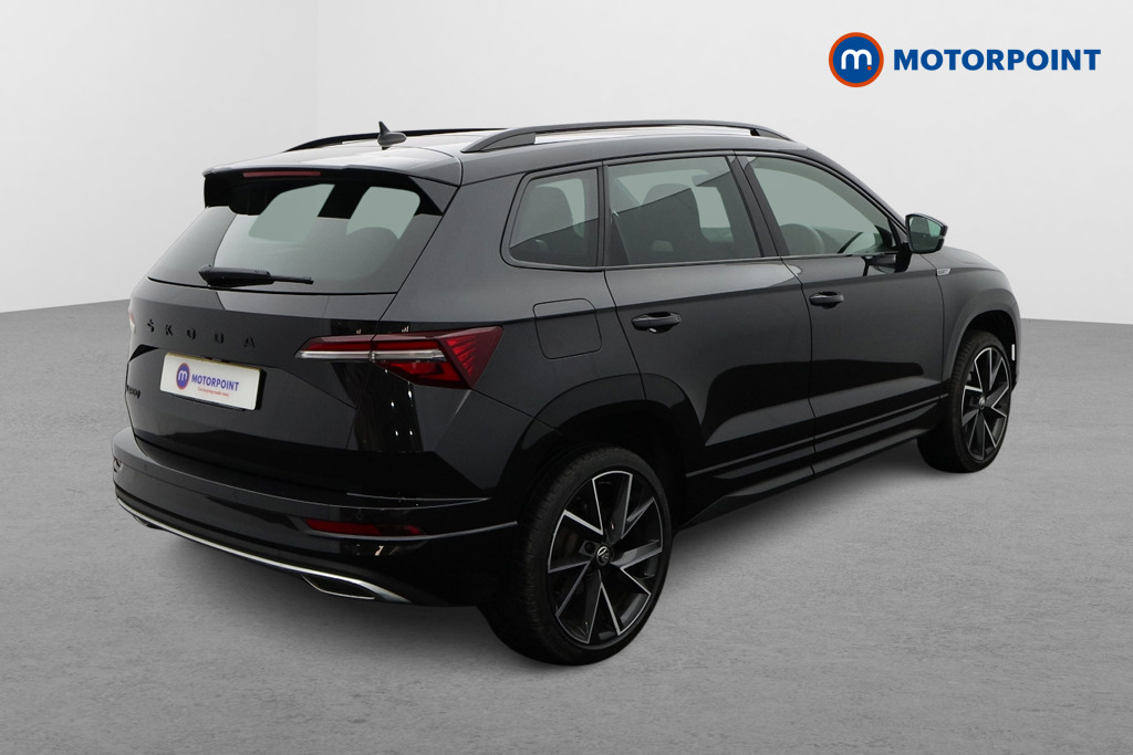 Skoda Karoq Sportline Automatic Petrol SUV - Stock Number (1667344) - Drivers side rear corner