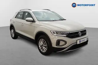 Volkswagen T-Roc Life Manual Petrol SUV - Stock Number (1667385) - Drivers side front corner