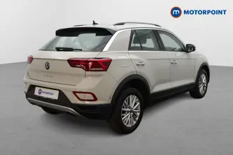 Volkswagen T-Roc Life Manual Petrol SUV - Stock Number (1667385) - Drivers side rear corner