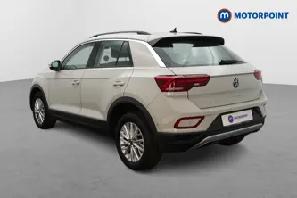 Volkswagen T-Roc Life Manual Petrol SUV - Stock Number (1667385) - Passenger side rear corner