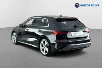 Audi A3 S Line Automatic Petrol Hatchback - Stock Number (1667701) - Drivers side rear corner