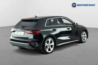 Audi A3 S Line Automatic Petrol Hatchback - Stock Number (1667701) - Passenger side rear corner