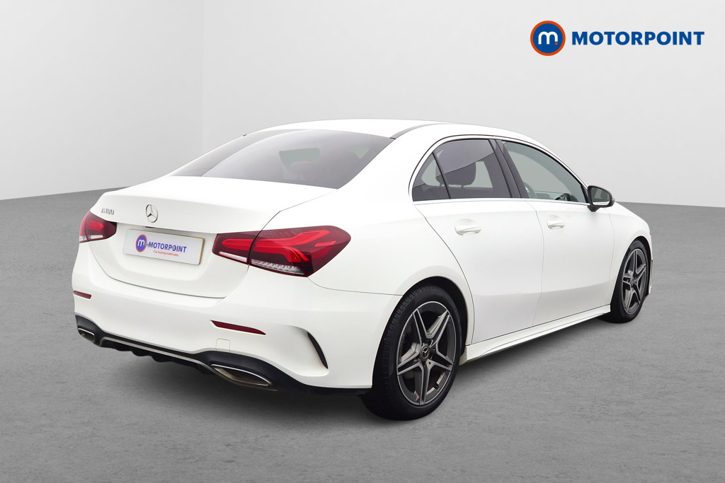 Mercedes-Benz A Class Amg Line Manual Petrol Saloon - Stock Number (1668843) - Drivers side rear corner