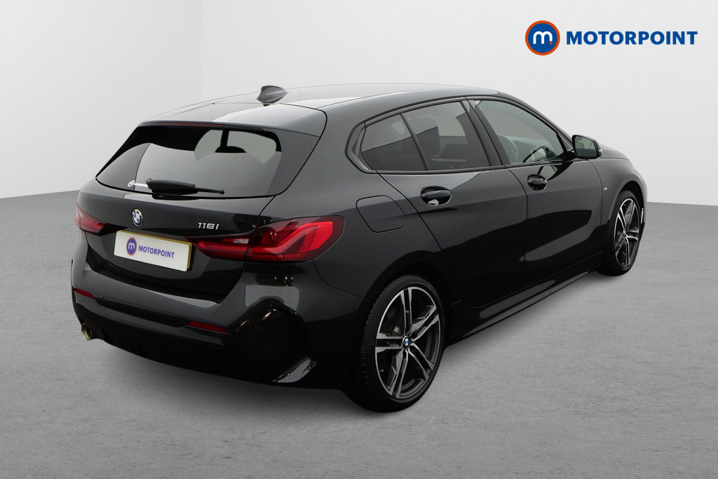 BMW 1 Series M Sport Automatic Petrol Hatchback - Stock Number (1670150) - Drivers side rear corner