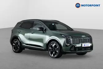 KIA Sportage Gt-Line Automatic Petrol-Electric Hybrid SUV - Stock Number (1670300) - Drivers side front corner