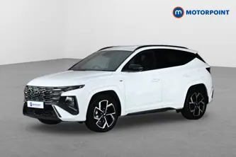 Hyundai Tucson N Line Automatic Petrol-Electric Hybrid SUV - Stock Number (1670694) - Passenger side front corner