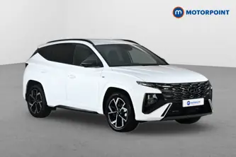 Hyundai Tucson N Line Automatic Petrol-Electric Hybrid SUV - Stock Number (1670694) - Drivers side front corner