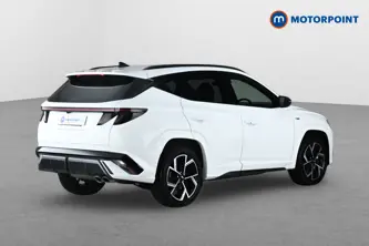 Hyundai Tucson N Line Automatic Petrol-Electric Hybrid SUV - Stock Number (1670694) - Drivers side rear corner