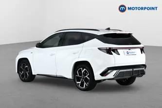 Hyundai Tucson N Line Automatic Petrol-Electric Hybrid SUV - Stock Number (1670694) - Passenger side rear corner