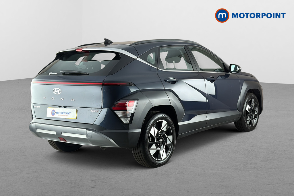 Hyundai Kona Advance Automatic Petrol-Electric Hybrid SUV - Stock Number (1670866) - Passenger side rear corner