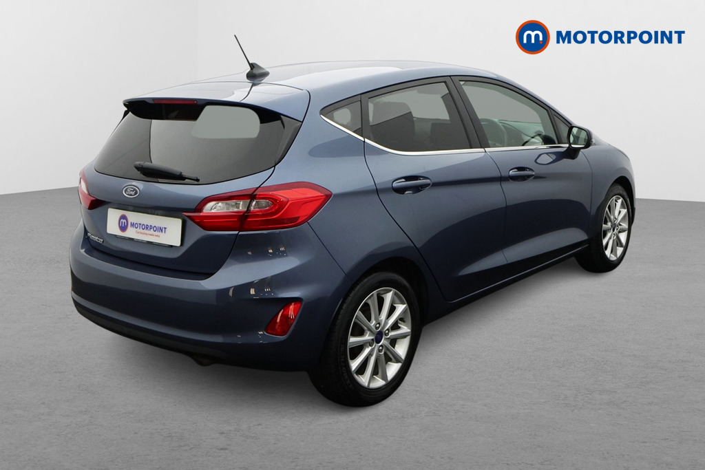 Ford Fiesta Titanium Manual Petrol Hatchback - Stock Number (1671760) - Drivers side rear corner