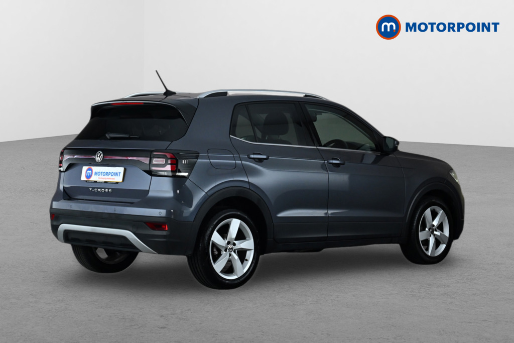 Volkswagen T-Cross SEL Manual Petrol SUV - Stock Number (1671828) - Drivers side rear corner