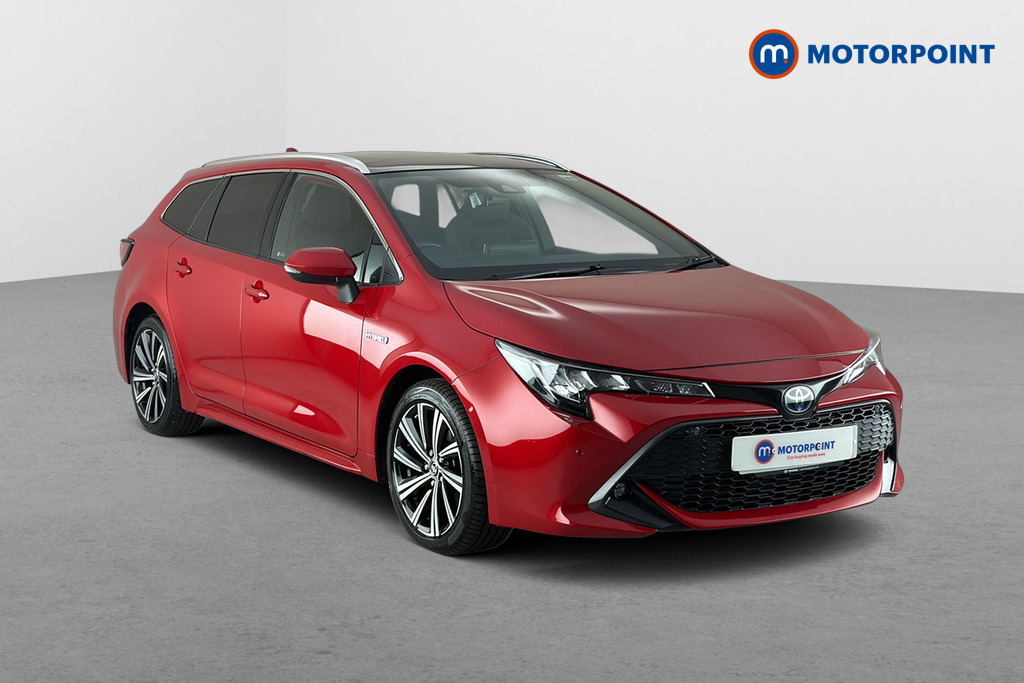 Toyota Corolla Design Automatic Petrol-Electric Hybrid Estate - Stock Number (1672509) - Drivers side front corner