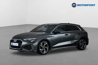 Audi A3 S Line Automatic Petrol Hatchback - Stock Number (1672615) - Passenger side front corner