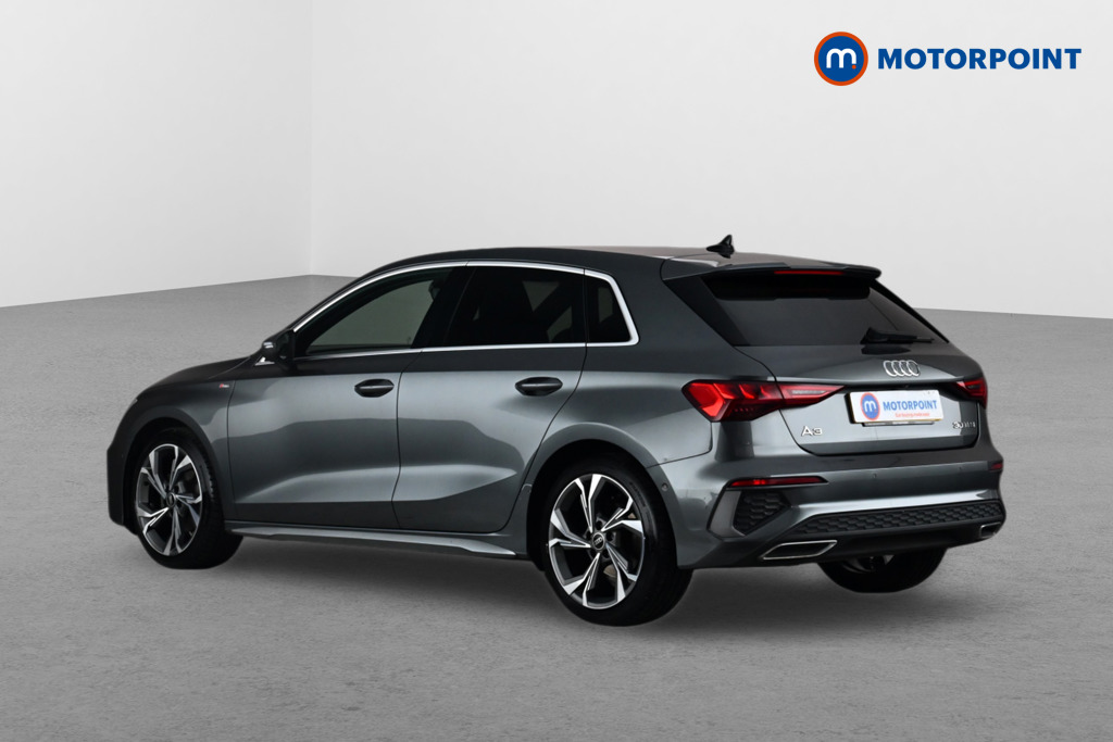 Audi A3 S Line Automatic Petrol Hatchback - Stock Number (1672615) - Passenger side rear corner