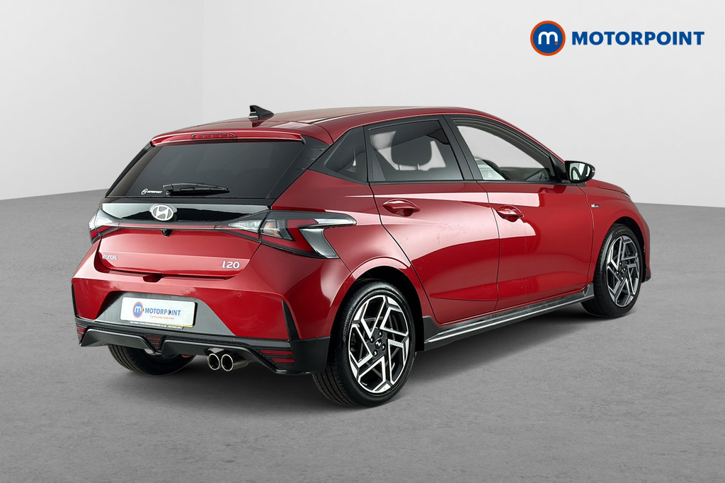 Hyundai I20 N Line S Manual Petrol Hatchback - Stock Number (1673563) - Passenger side rear corner