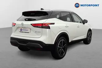Nissan Qashqai Tekna Automatic Petrol-Electric Hybrid SUV - Stock Number (1673761) - Drivers side rear corner