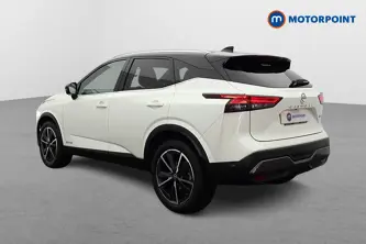 Nissan Qashqai Tekna Automatic Petrol-Electric Hybrid SUV - Stock Number (1673761) - Passenger side rear corner