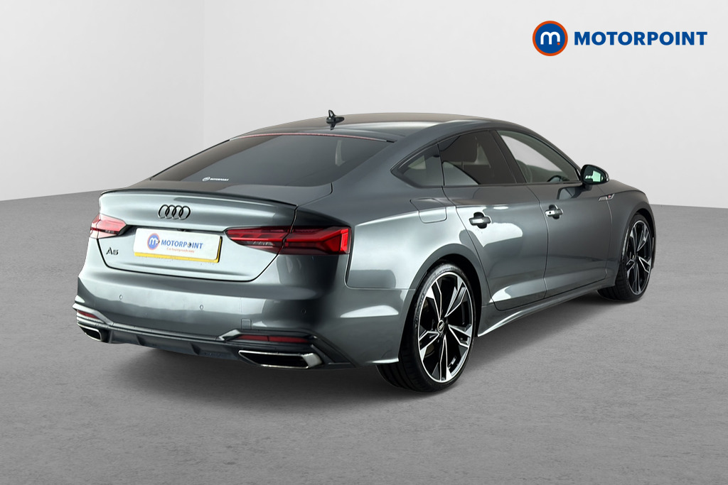 Audi A5 Black Edition Automatic Petrol Hatchback - Stock Number (1674189) - Passenger side rear corner