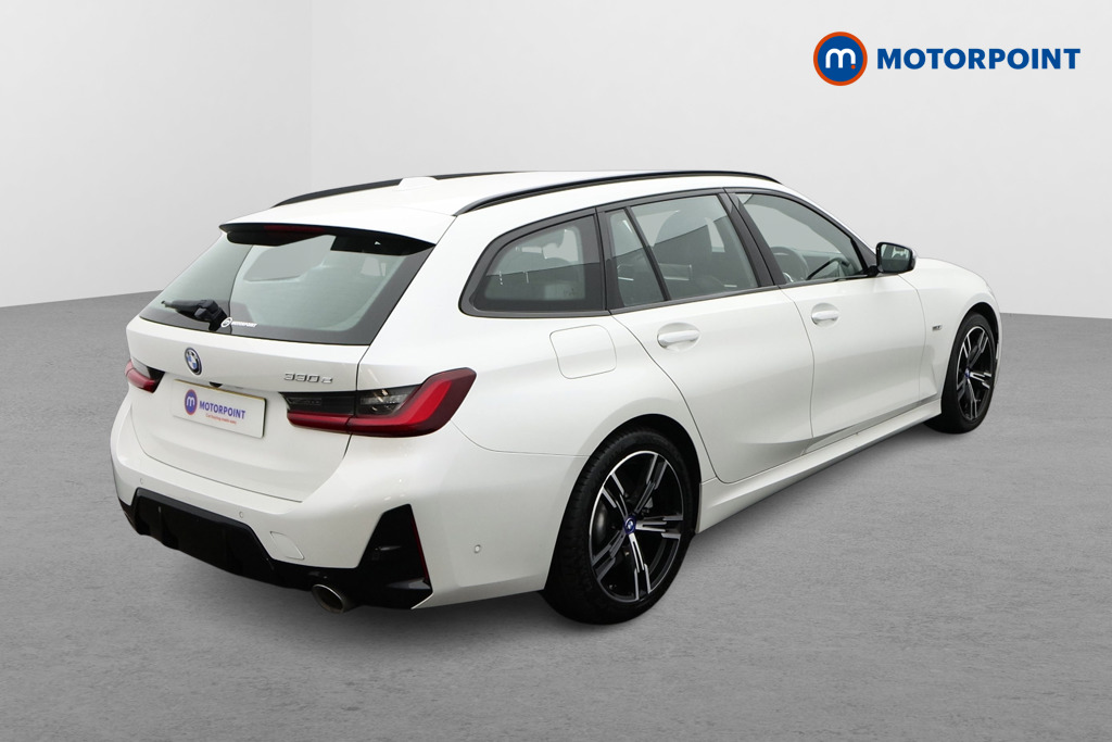 BMW 3 Series M Sport Automatic Petrol Plug-In Hybrid Estate - Stock Number (1650420) - Drivers side rear corner