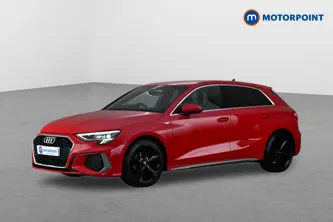 Audi A3 S Line Automatic Petrol Hatchback - Stock Number (1661393) - Passenger side front corner