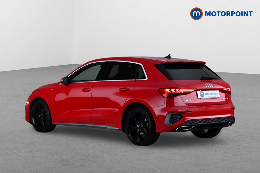 Audi A3 S Line Automatic Petrol Hatchback - Stock Number (1661393) - Passenger side rear corner