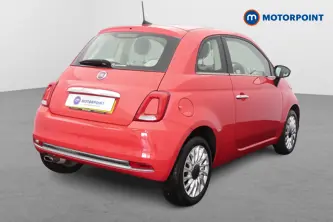 Fiat 500 Lounge Manual Petrol Hatchback - Stock Number (1665342) - Drivers side rear corner