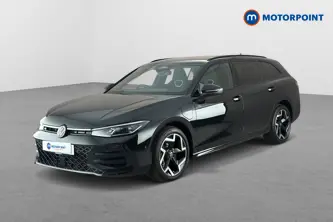 Volkswagen Passat R-Line Automatic Petrol Plug-In Hybrid Estate - Stock Number (1669385) - Passenger side front corner