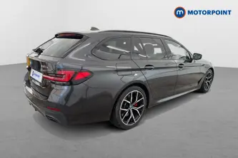 BMW 5 Series M Sport Automatic Petrol Plug-In Hybrid Estate - Stock Number (1671334) - Passenger side rear corner