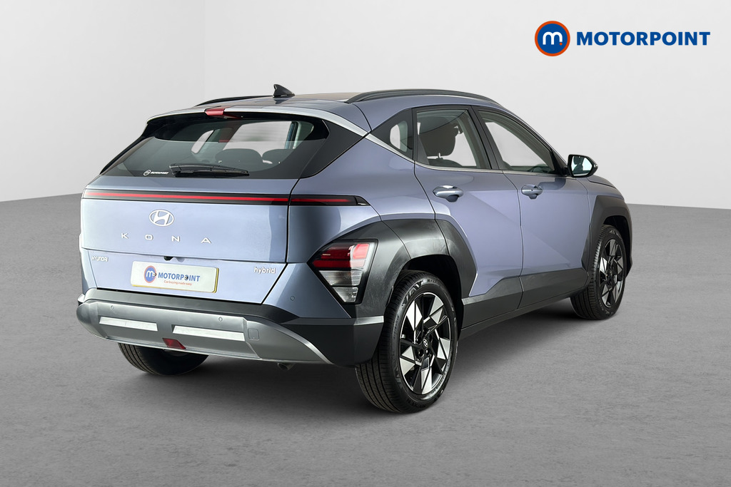 Hyundai Kona Advance Automatic Petrol-Electric Hybrid SUV - Stock Number (1671413) - Passenger side rear corner