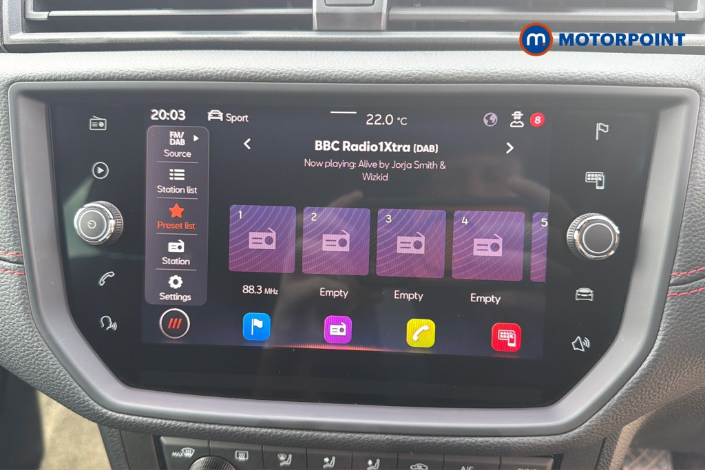 Seat Arona Fr Sport Manual Petrol SUV - Stock Number (1671472) - 13th supplementary image