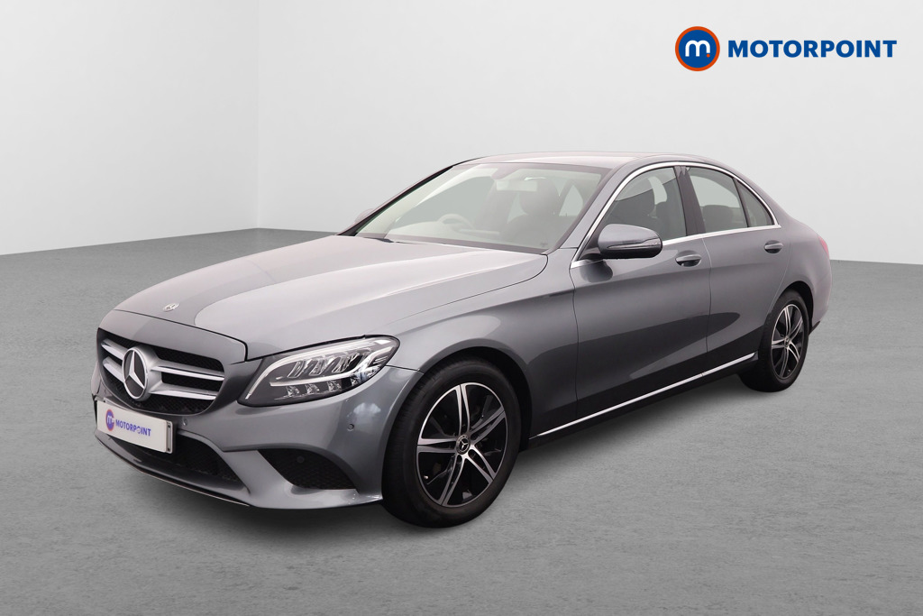 Mercedes-Benz C Class Sport Automatic Petrol Saloon - Stock Number (1672061) - Passenger side front corner