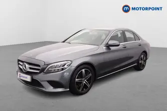 Mercedes-Benz C Class Sport Automatic Petrol Saloon - Stock Number (1672061) - Passenger side front corner