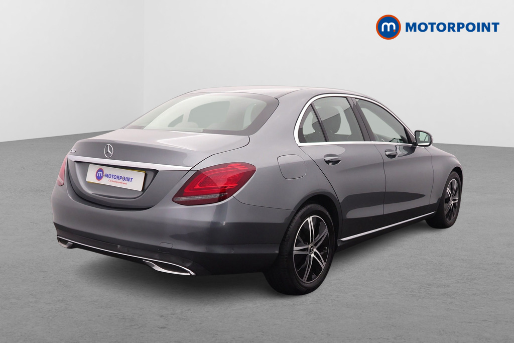Mercedes-Benz C Class Sport Automatic Petrol Saloon - Stock Number (1672061) - Drivers side rear corner